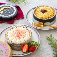 幸せの缶ケーキ(あまおう苺のベリーチーズケーキタルト＆熟成和栗のモンブラン)【２缶セット】